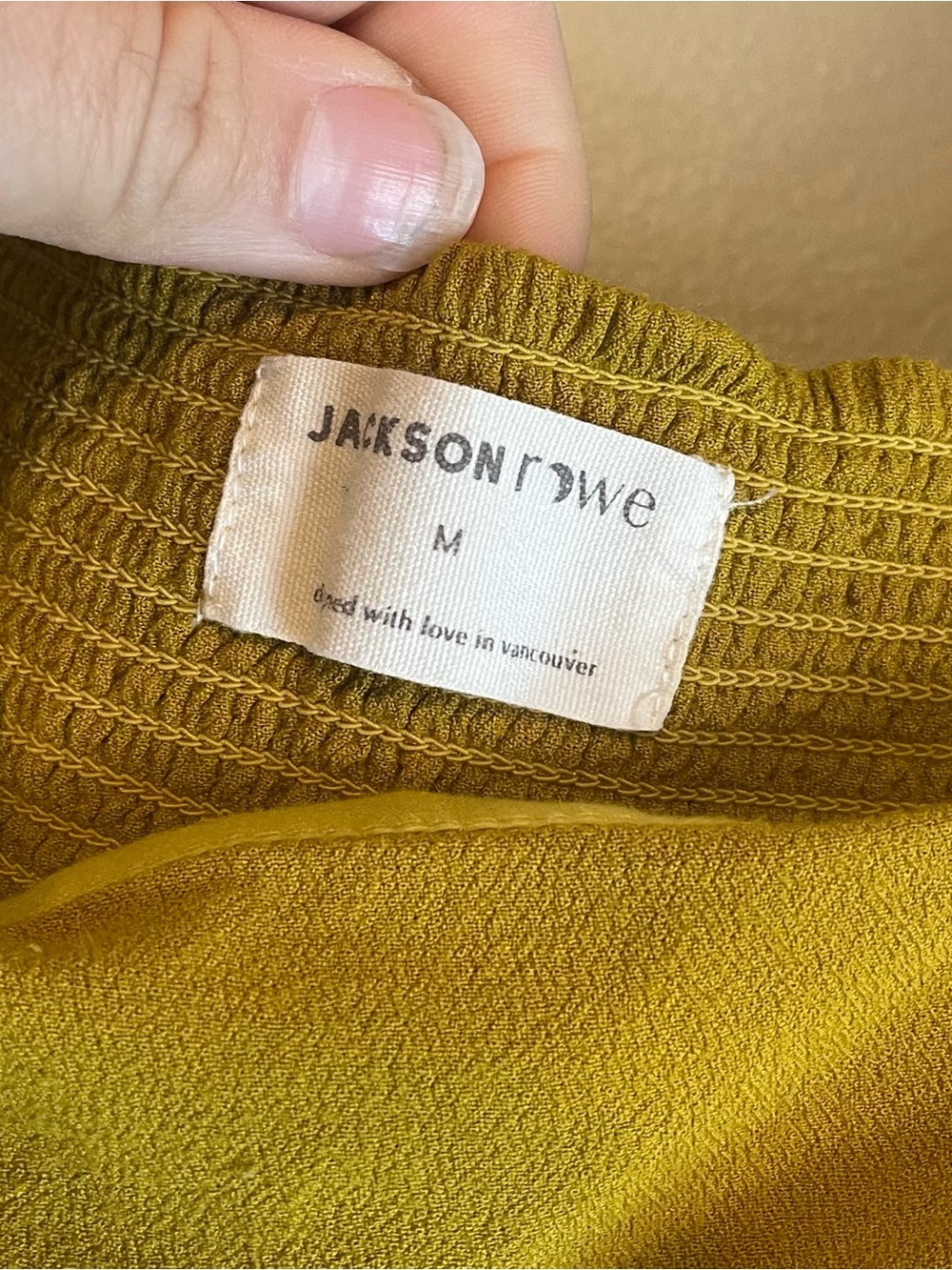 Jackson Rowe Farrah Dress in Ochre - Picture 15 of 15